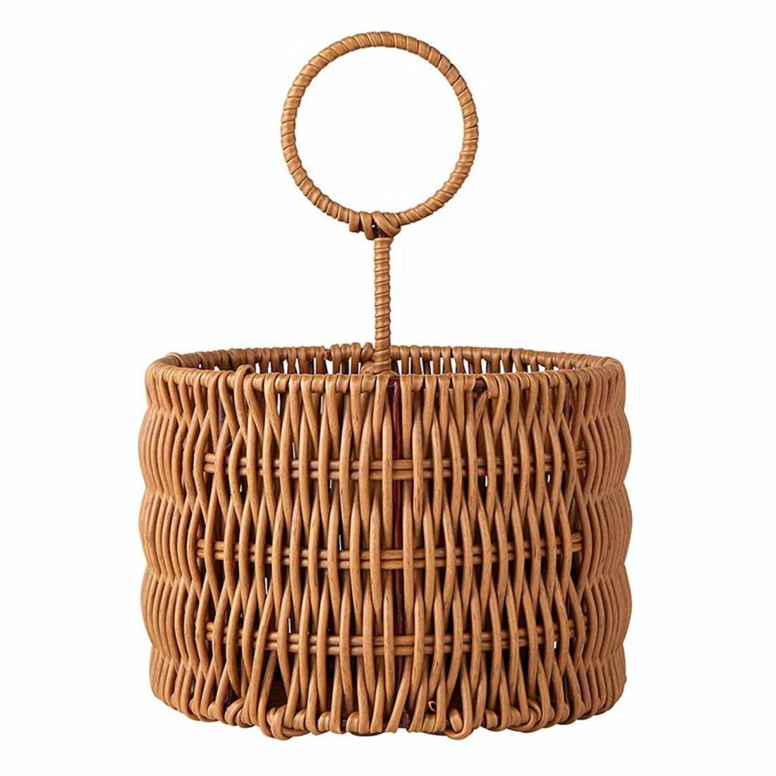 Wicker Utensil Caddy
