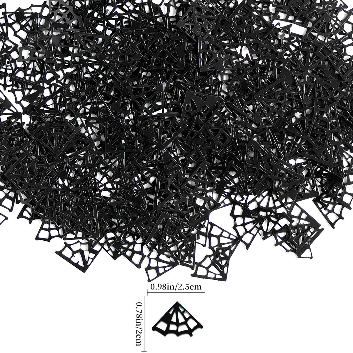 Halloween Party Decorations Wizard Spider Ghost Glitter Confetti
