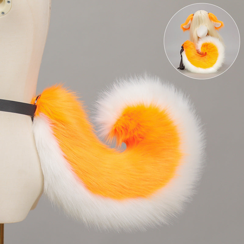 Halloween Dog Ears Tail Set Cosplay Props