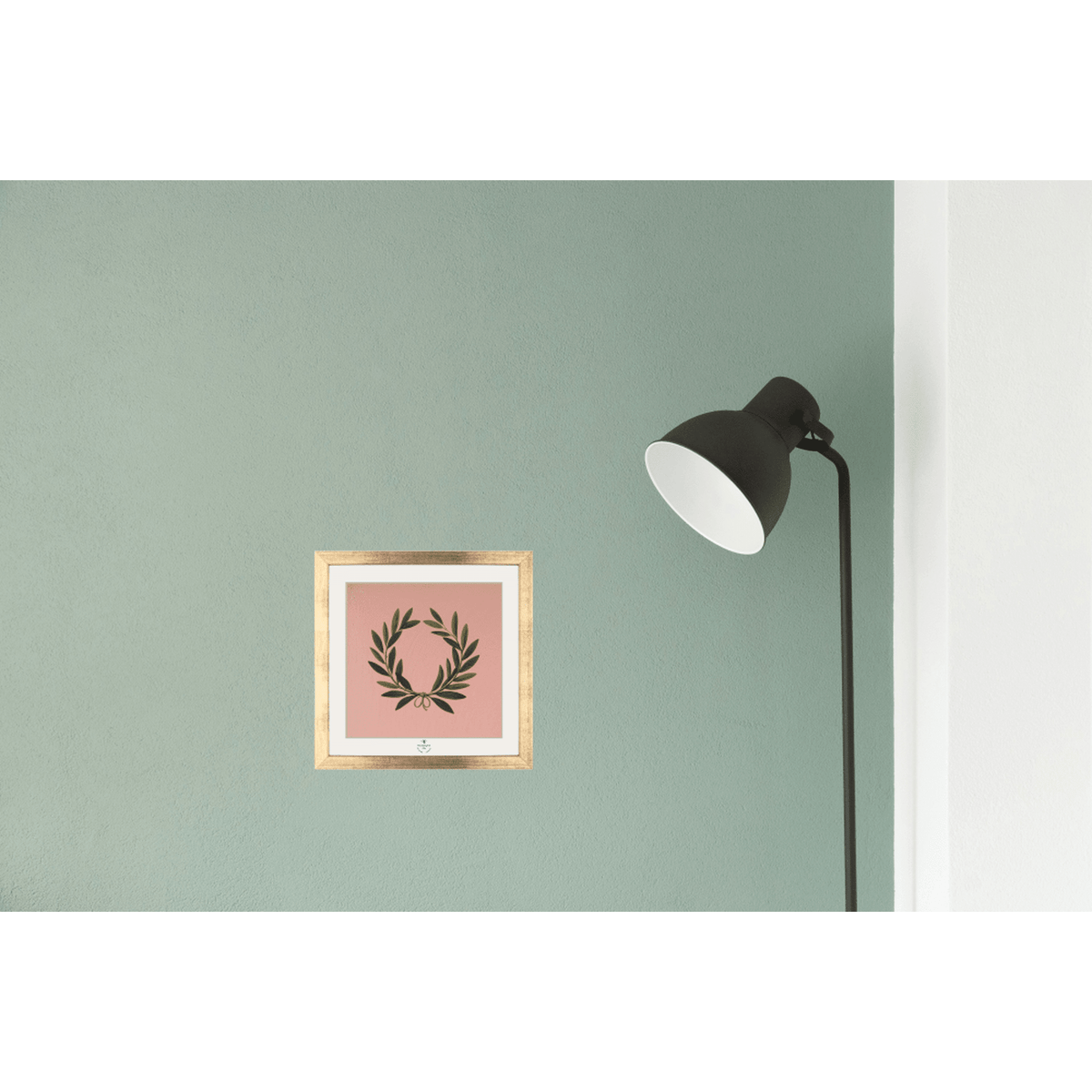 Frame + Laurel Wreath Illustration