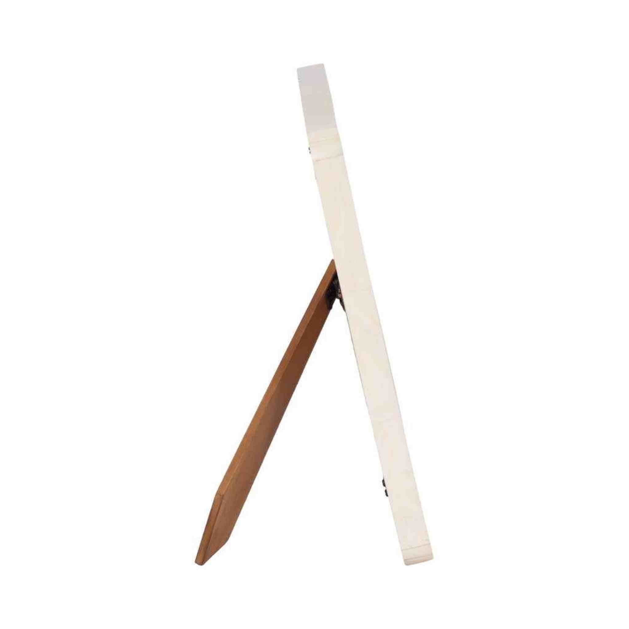 Tan Modern Wooden Curved Edge Horn Photo Frame 4x6 in.