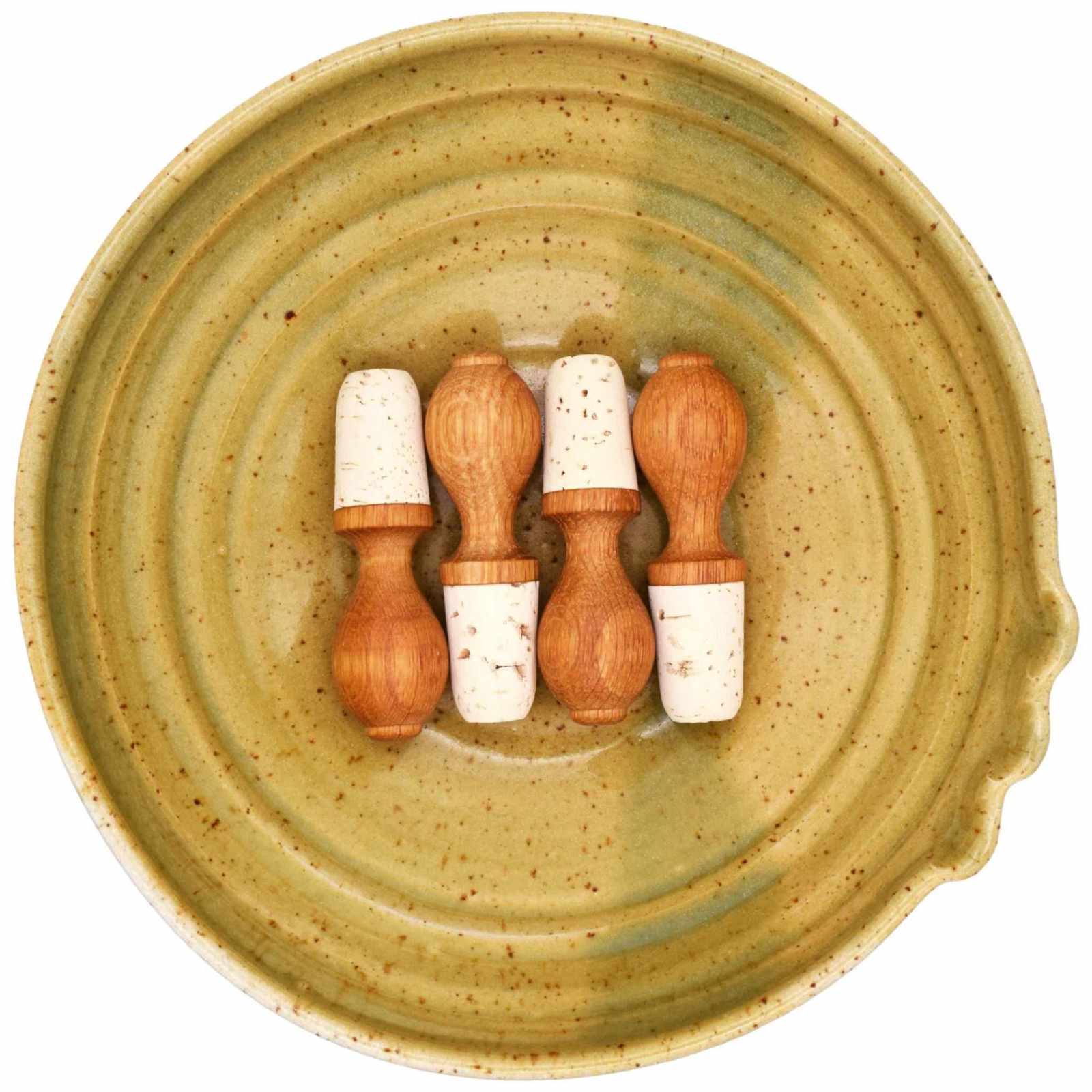 Wood Oak Fine Beverage Stopper