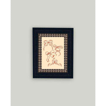 Framed Bows Wall Art
