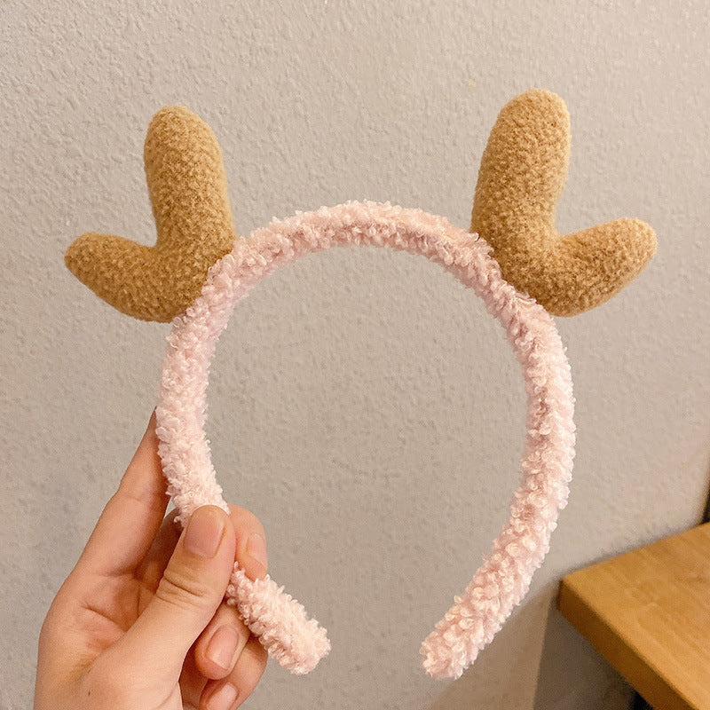 Christmas Santa Claus Headband With Cute Bear Ears