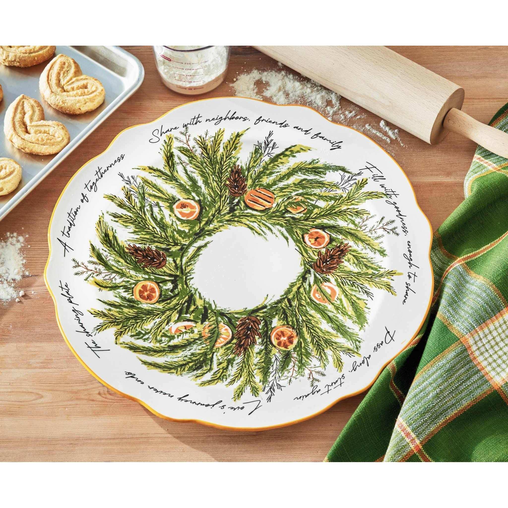 Citrus Grove Giving Plate