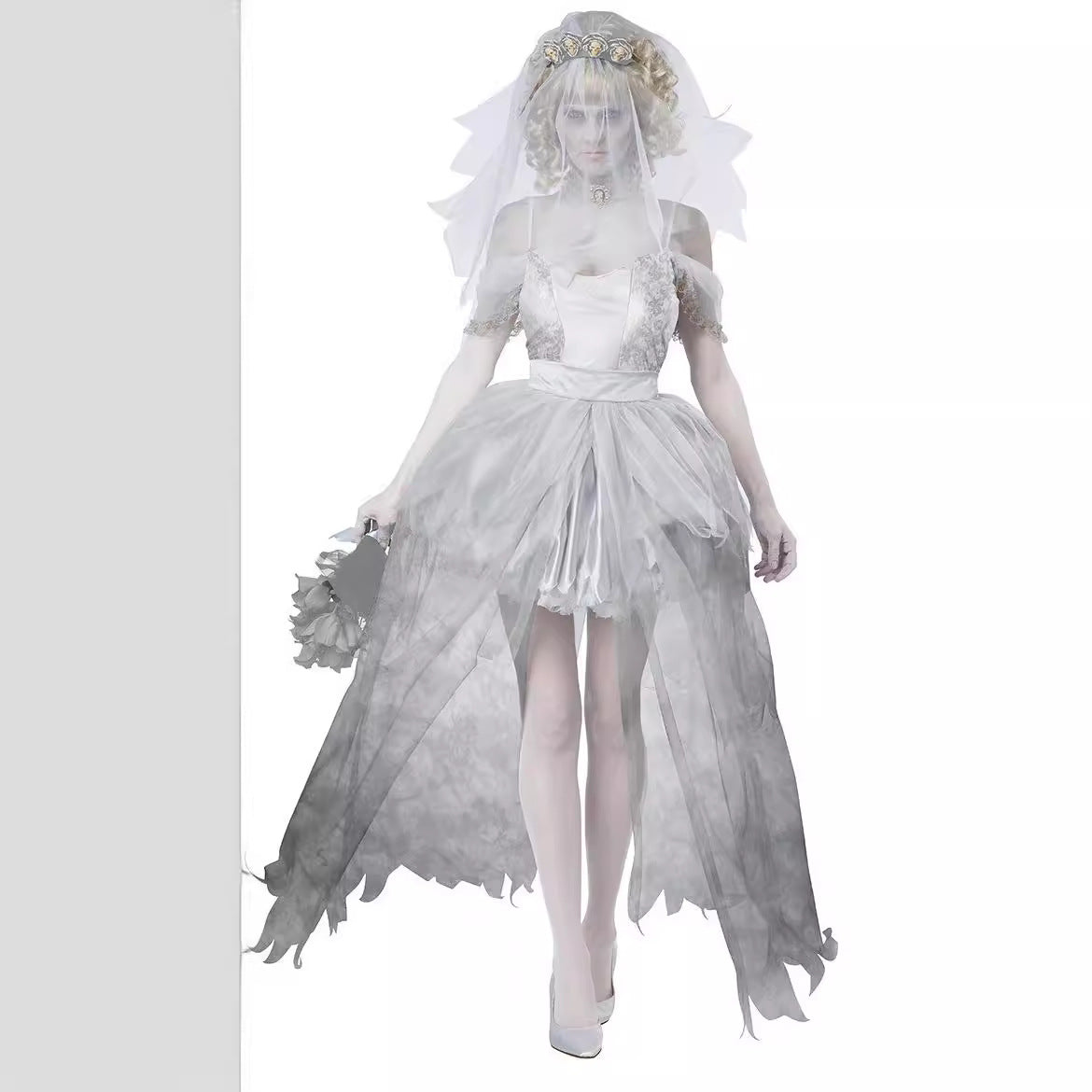 Halloween Costume: Ghost Bride, Movie Role Play Outfit
