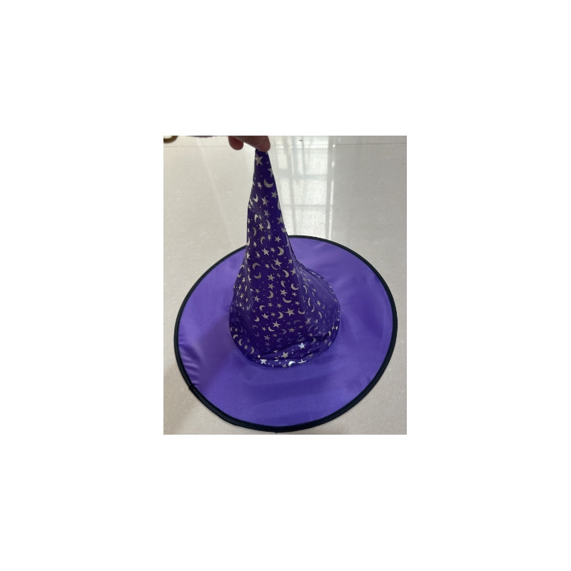 Halloween Witch Hat Black Oxford Cloth Costume Prop