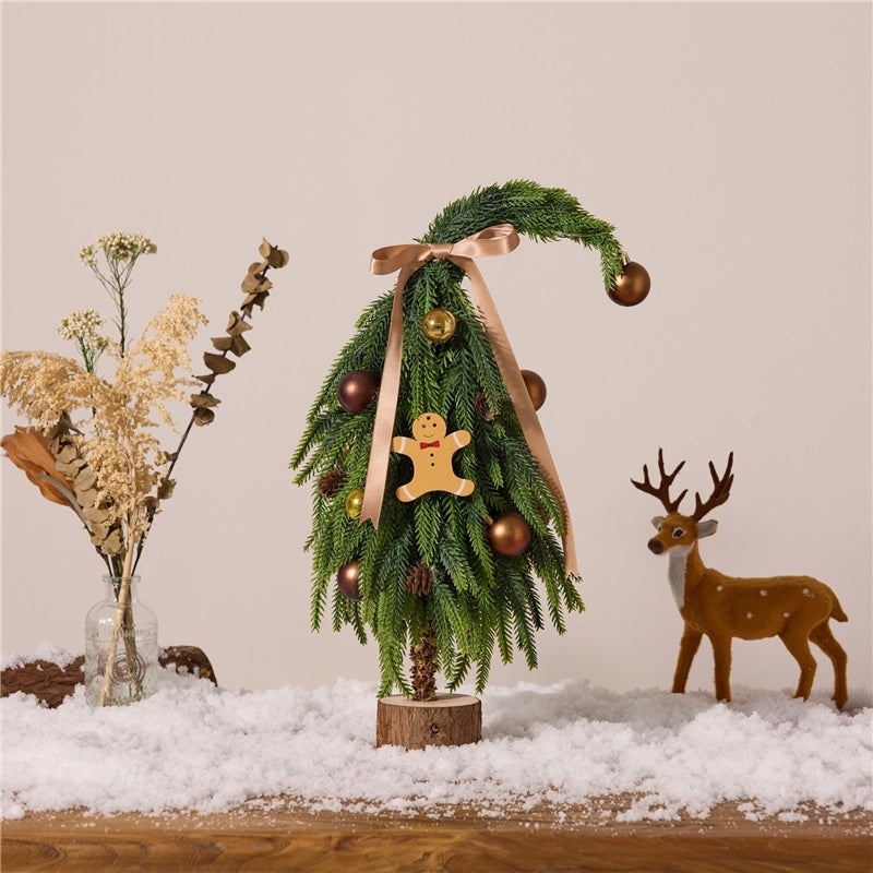 Nordic Leaning Christmas Tree