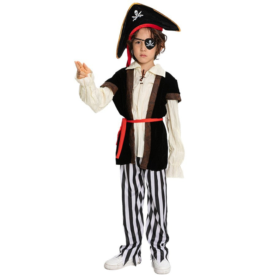 Halloween Pirate Costume For Kids Girls Boys