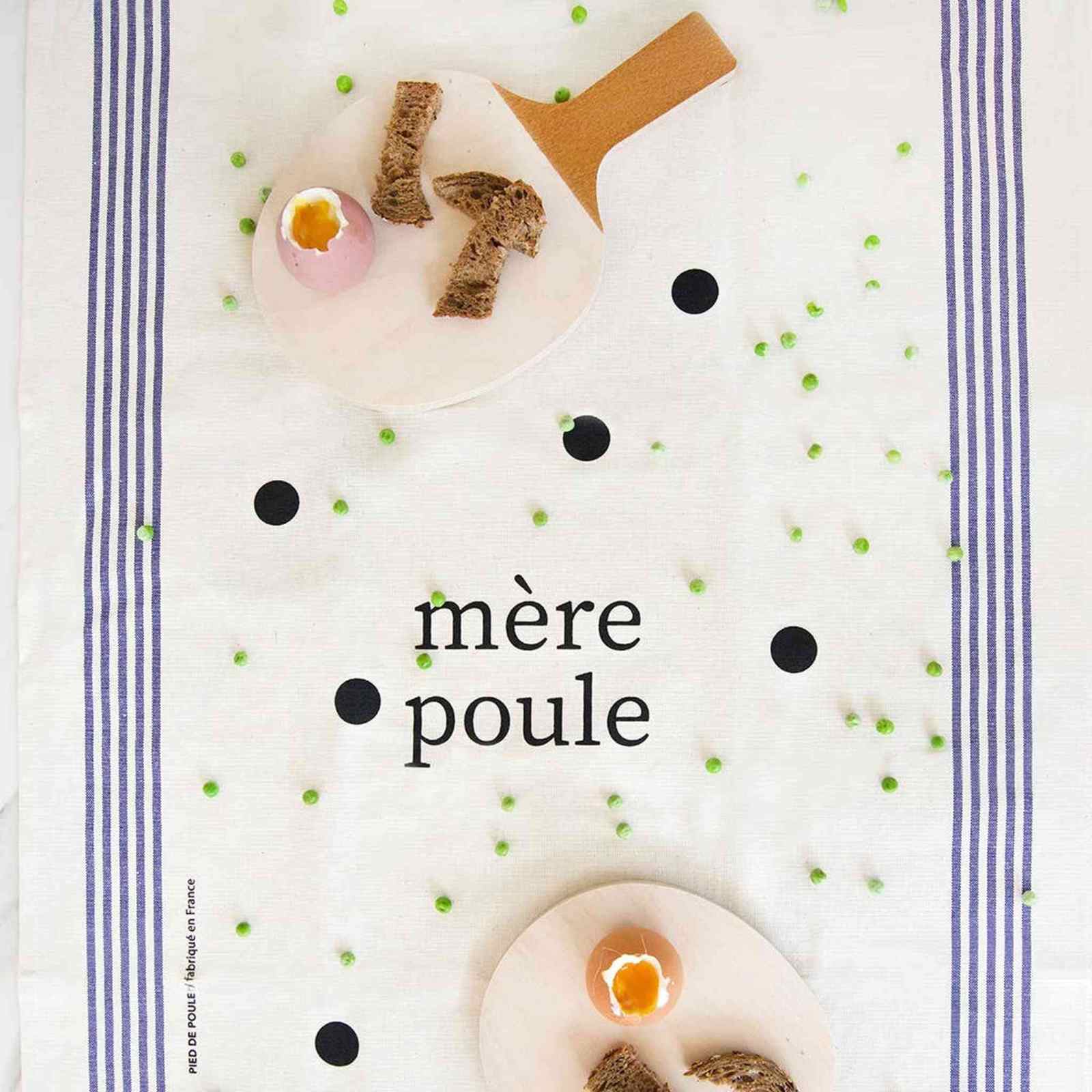 French M¨¨re Poule Tea Towel