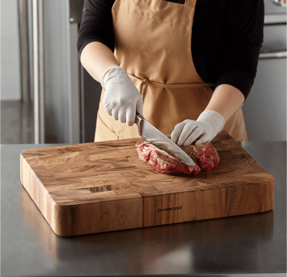 Heirloom Acacia End Grain Cutting Board | Extra Thick Butcher Block