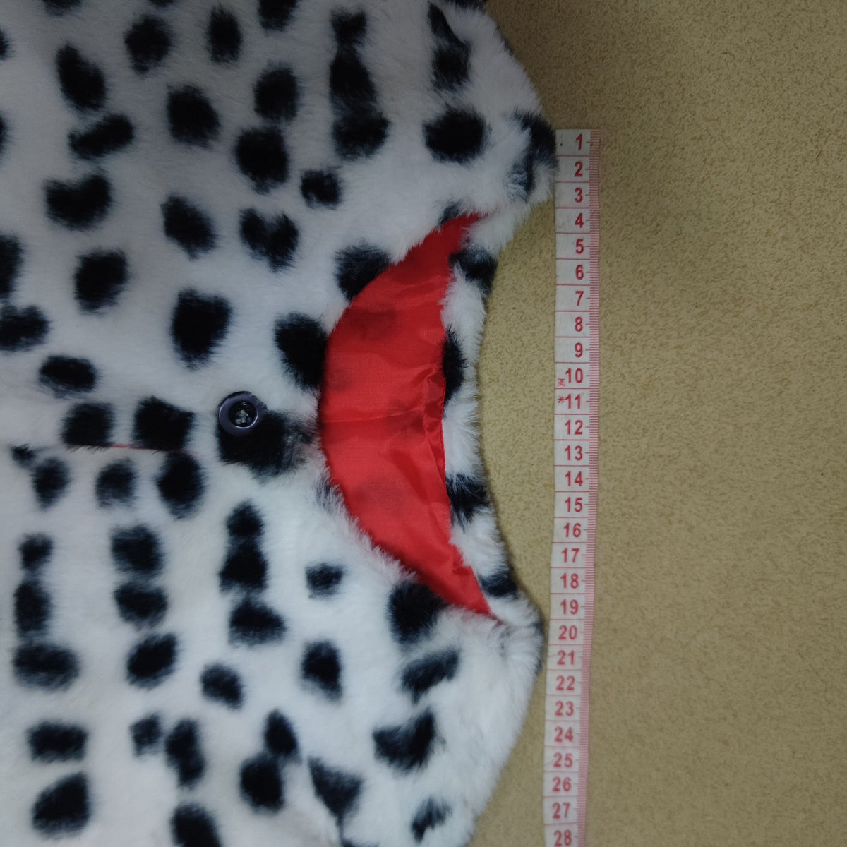 Cruella De Vil Halloween Costume Cape Scarf, Black White Leopard Print Shawl