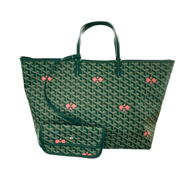 Pickleball Tote Green/Pink Paddles