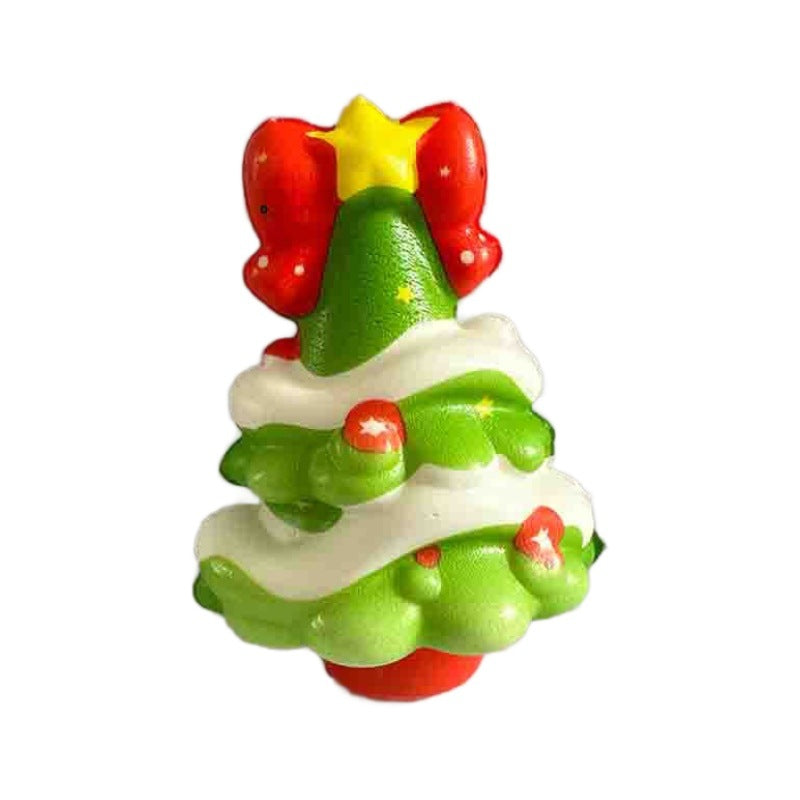 Christmas Stress Relief Squeeze Toys Santa Reindeer Gifts 6pcs/Set