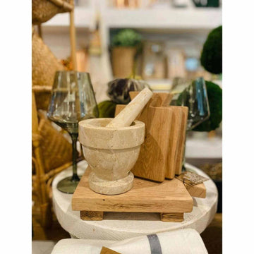 Stone Mortar and Pestle