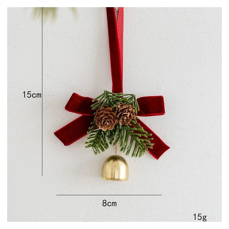 Christmas Tree Bell Ornament