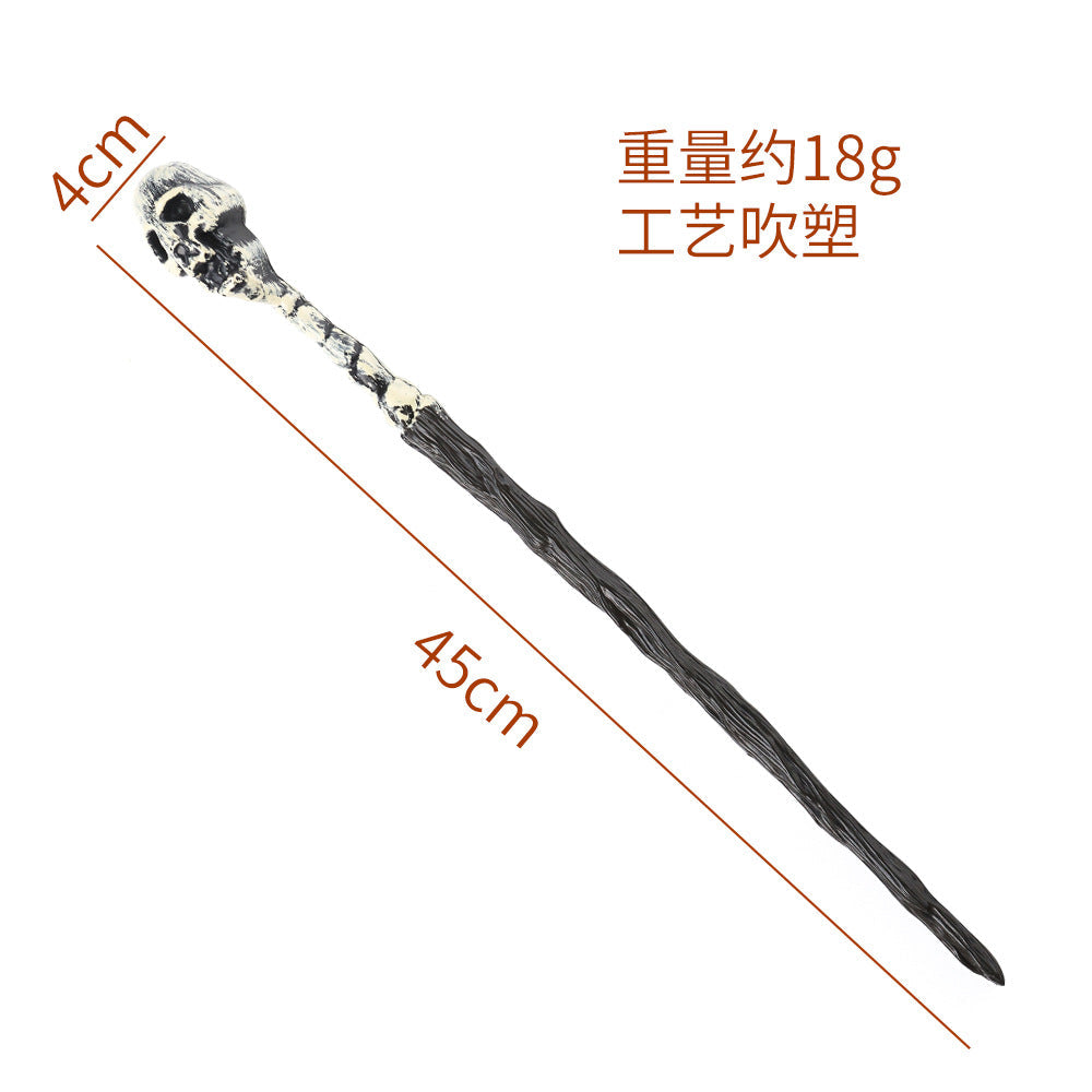 Harry Potter Hermione Wand Glowing Music Staff Halloween Prop