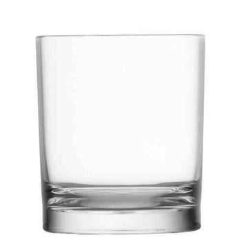 Acrylic Clear Double Old Fashioned Glass