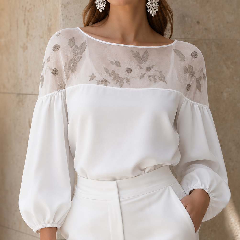 Florenza – Floral Off-Shoulder Top