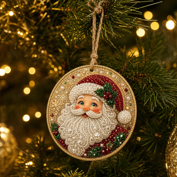 Noëluxe – Pearl And Gemstone Christmas Ornament Craft Kit