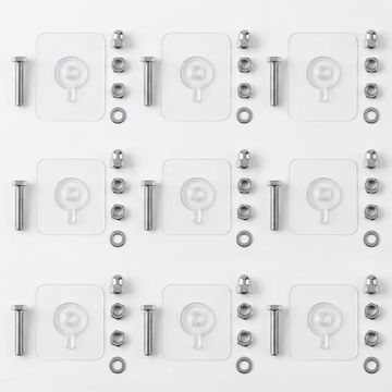 Gripstay – Heavy duty invisible adhesive wall hooks