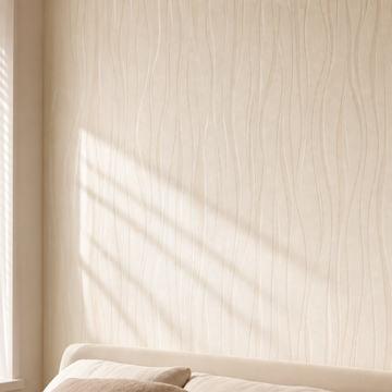 Wallura – Embossed 3D Stripe Peel-And-Stick Wallpaper
