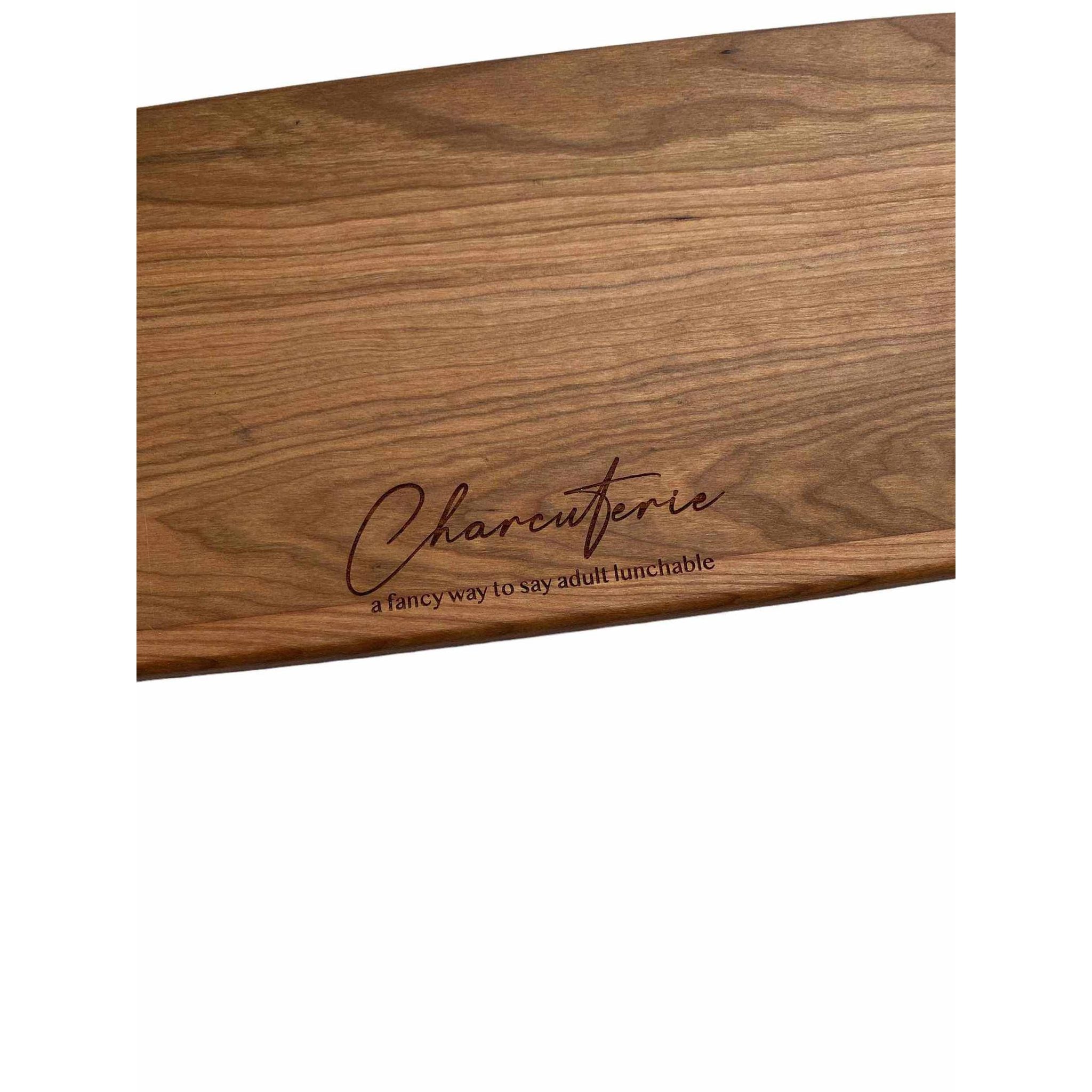 Charcuterie Wood Board Engraved Large
