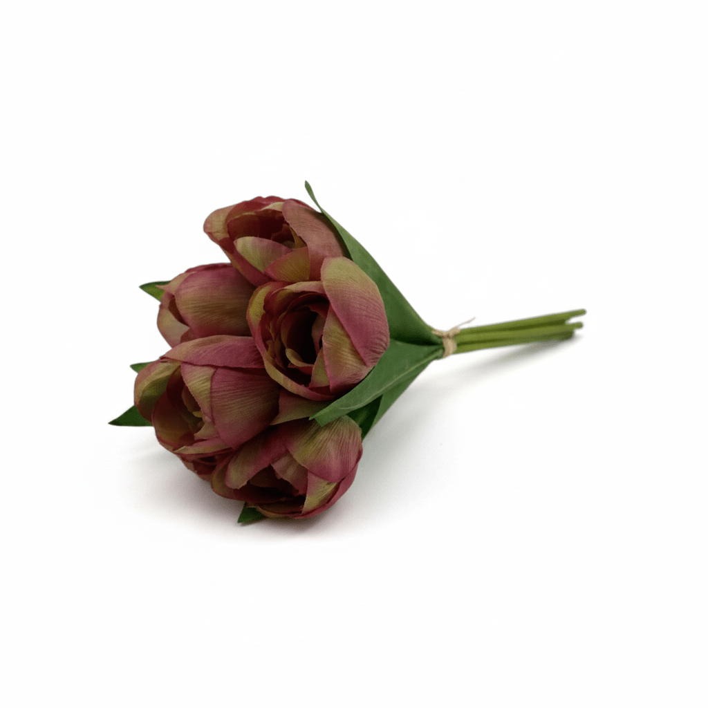 Tulips Flowers Bouquet Red Madonna