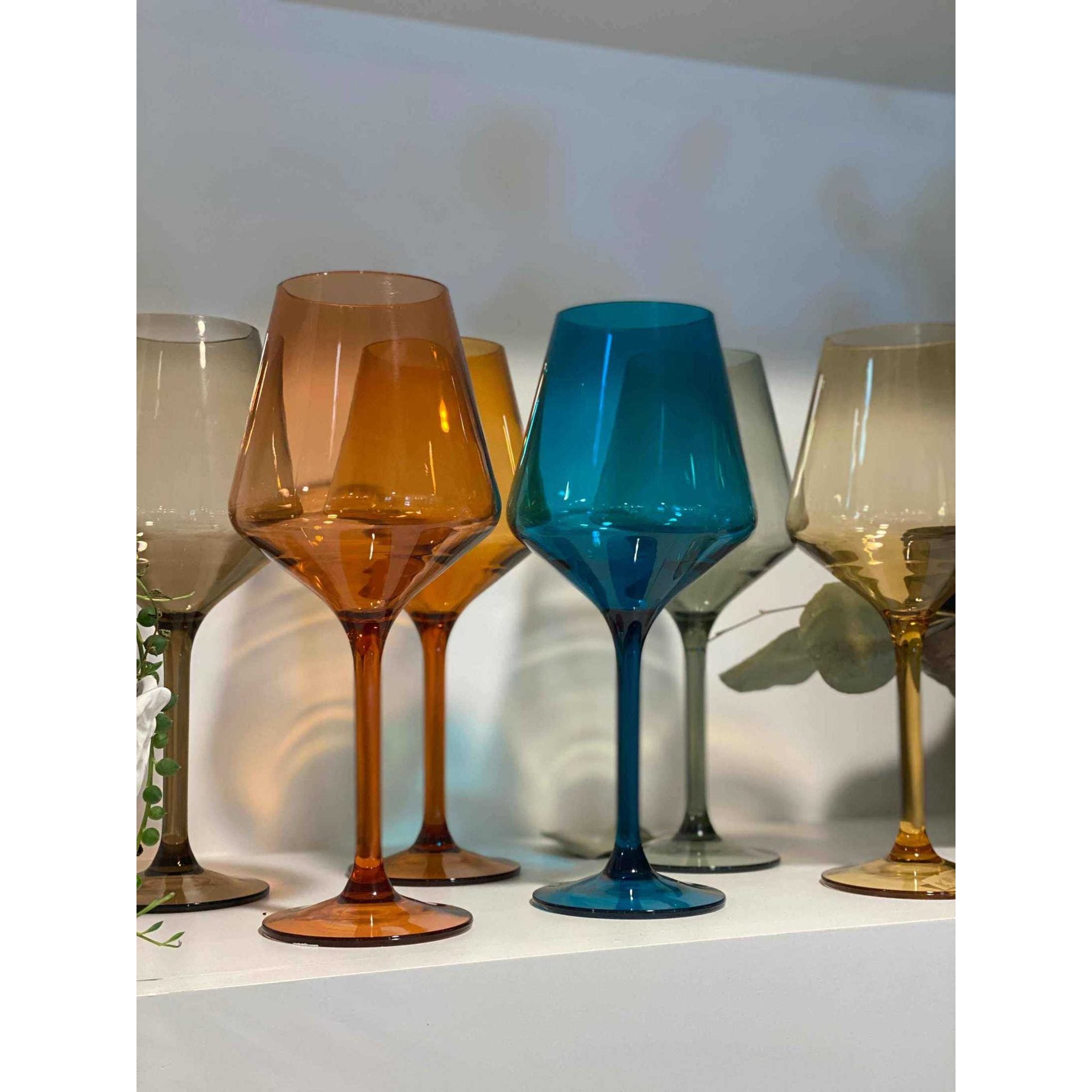 European Style Acrylic Wine Glass