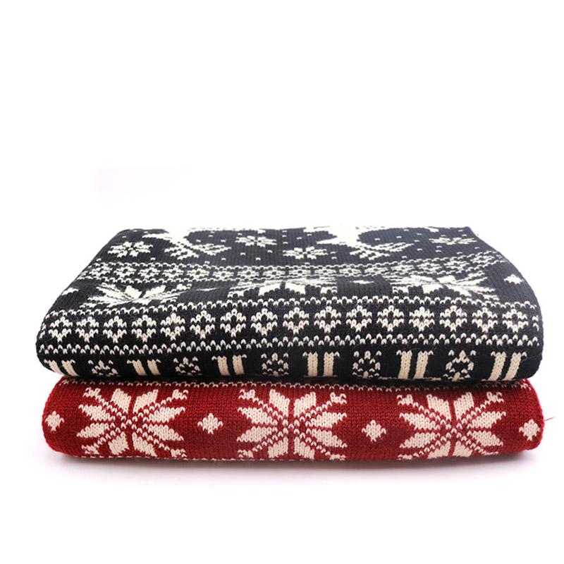 Winter Elk Christmas Scarf Gift